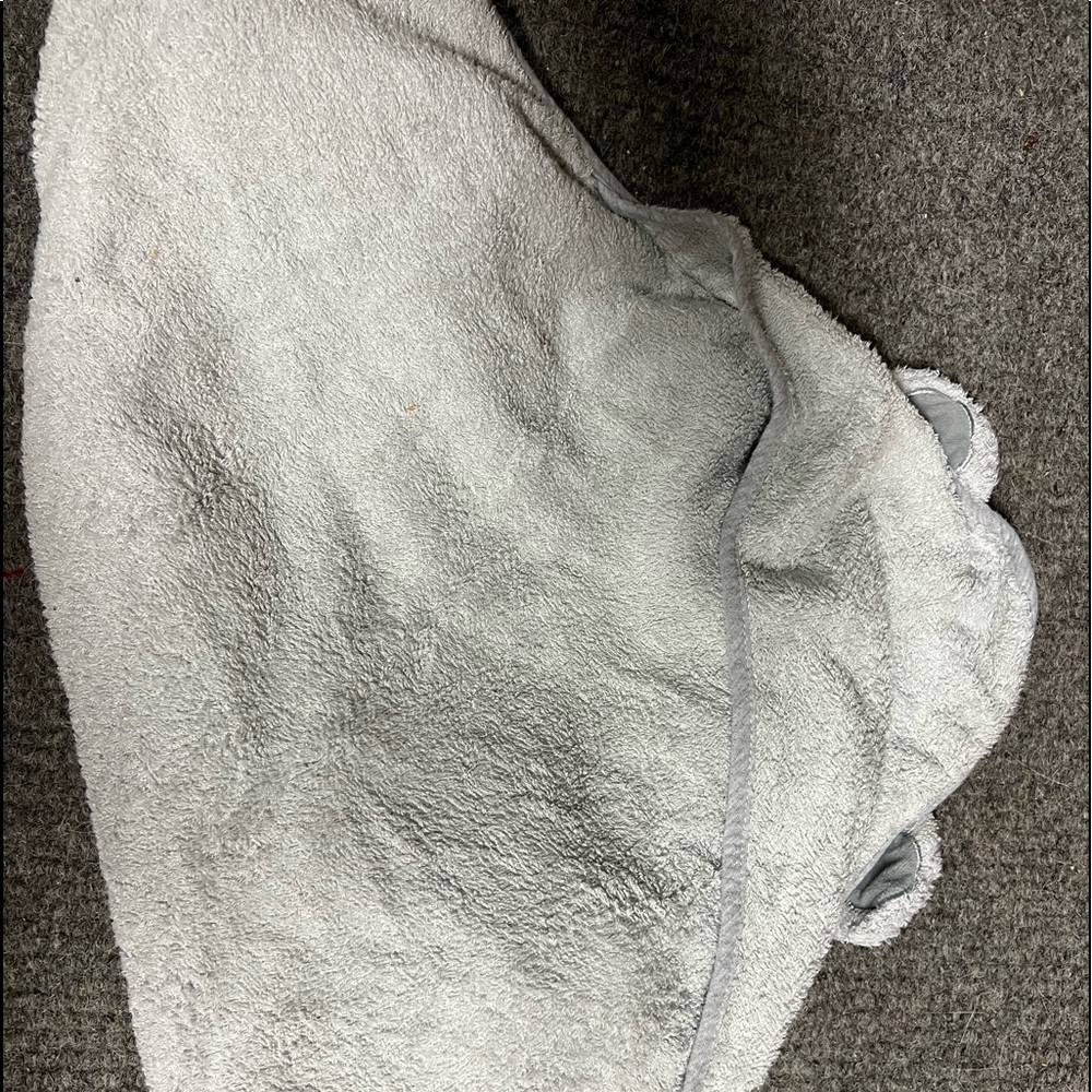 Hooded baby towel organic bamboo